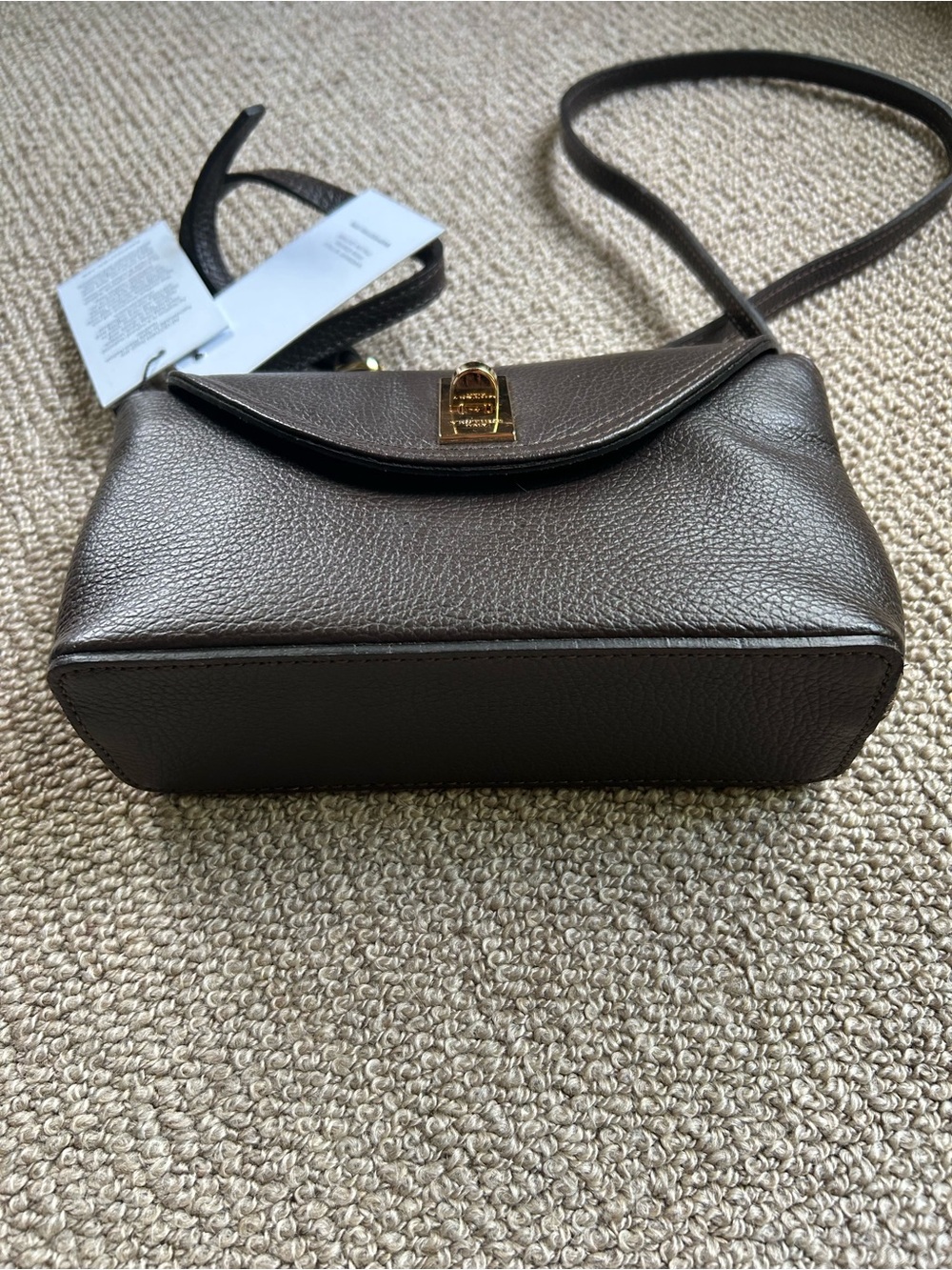 Vestirsi Dark Brown Leather Crossbody Bag - Picture 6 of 8